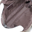 GUCCI GG Supreme Web Sherry Line Shoulder Bag Beige Silver 162910 Auth yk16237-18