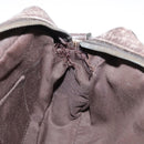 GUCCI GG Supreme Web Sherry Line Shoulder Bag Beige Silver 162910 Auth yk16237-19