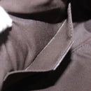 GUCCI GG Supreme Web Sherry Line Shoulder Bag Beige Silver 162910 Auth yk16237-21