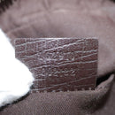 GUCCI GG Supreme Web Sherry Line Shoulder Bag Beige Silver 162910 Auth yk16237-22