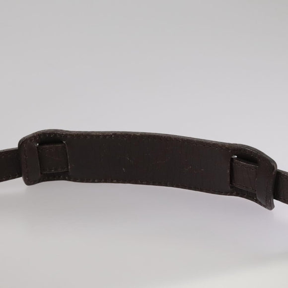 GUCCI GG Supreme Web Sherry Line Shoulder Bag Beige Silver 162910 Auth yk16237