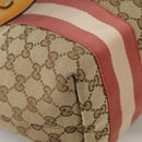 GUCCI GG Canvas Sherry Line Tote Bag Beige Gold 211971 Auth yk16245-12