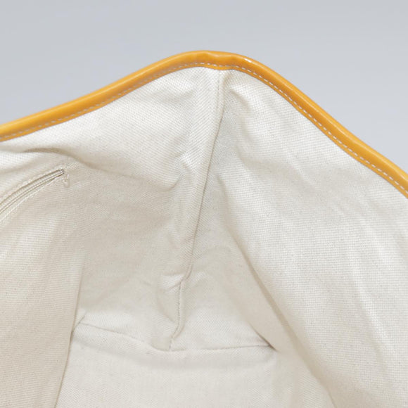 GUCCI GG Canvas Sherry Line Tote Bag Beige Gold 211971 Auth yk16245