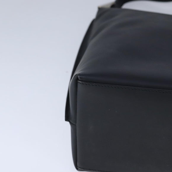 GUCCI Shoulder Bag Patent Leather Black Silver 001 3017 002058 Auth yk16254