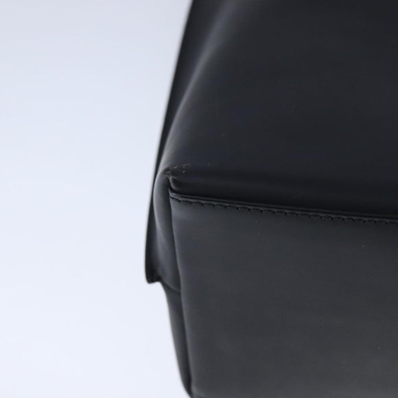 GUCCI Shoulder Bag Patent Leather Black Silver 001 3017 002058 Auth yk16254