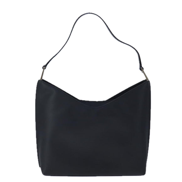 GUCCI Shoulder Bag Patent Leather Black Silver 001 3017 002058 Auth yk16254