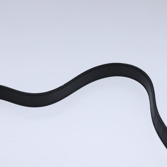 GUCCI Shoulder Bag Patent Leather Black Silver 001 3017 002058 Auth yk16254