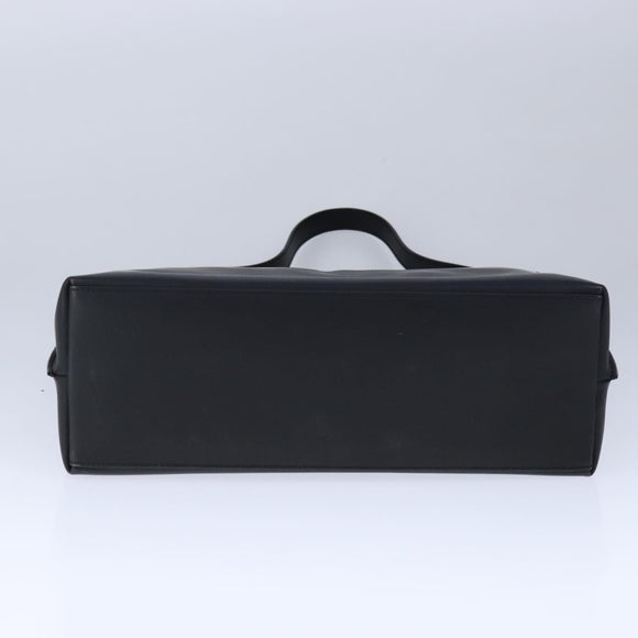 GUCCI Shoulder Bag Patent Leather Black Silver 001 3017 002058 Auth yk16254