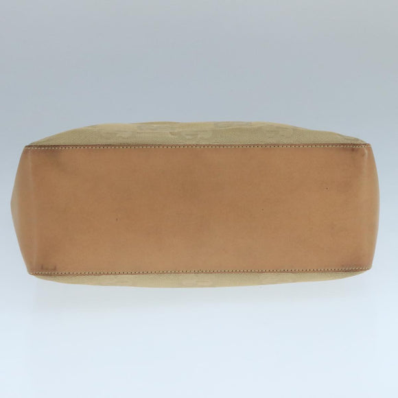 GUCCI GG Canvas Shoulder Bag Beige 001 3766 Auth yk16276