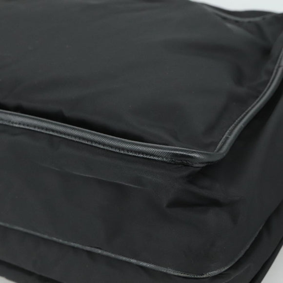 PRADA Shoulder Bag Nylon Black Auth yk16281