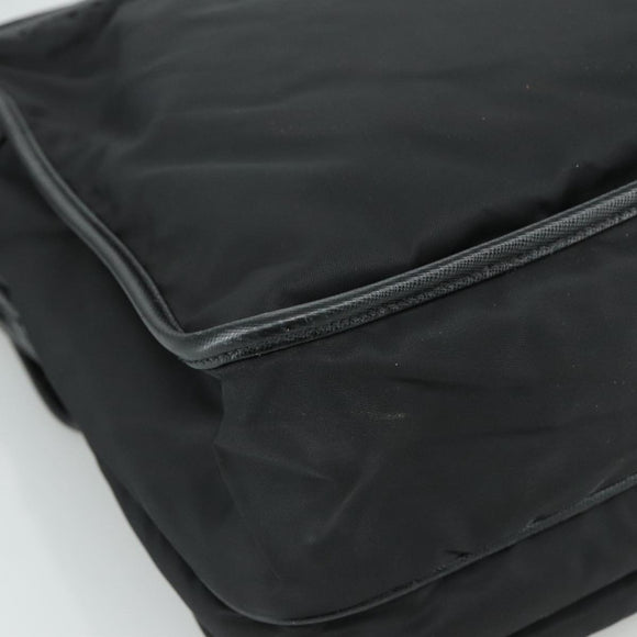 PRADA Shoulder Bag Nylon Black Auth yk16281