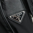 PRADA Shoulder Bag Nylon Black Auth yk16281-18