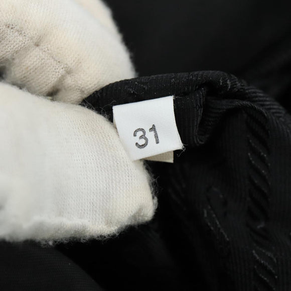PRADA Shoulder Bag Nylon Black Auth yk16281