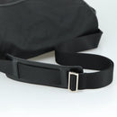 PRADA Shoulder Bag Nylon Black Auth yk16281-7