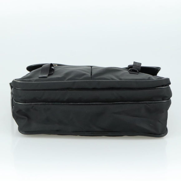 PRADA Shoulder Bag Nylon Black Auth yk16281