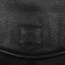 Burberrys Shoulder Bag Leather Black Auth yk16288-17