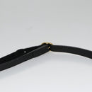 Burberrys Shoulder Bag Leather Black Auth yk16288-8