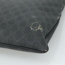 GUCCI GG Supreme Shoulder Bag PVC Leather Black 162904 Auth yk16293-16