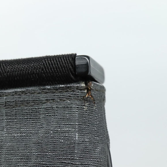 GUCCI GG Supreme Shoulder Bag PVC Leather Black 162904 Auth yk16293