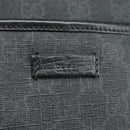 GUCCI GG Supreme Shoulder Bag PVC Leather Black 162904 Auth yk16293-18