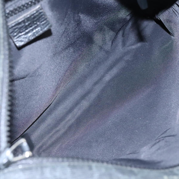 GUCCI GG Supreme Shoulder Bag PVC Leather Black 162904 Auth yk16293