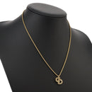 Christian Dior Necklace metal Gold Auth yk16358-1