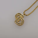 Christian Dior Necklace metal Gold Auth yk16358-3