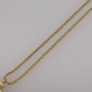 Christian Dior Necklace metal Gold Auth yk16358-4