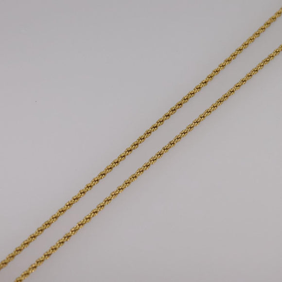 Christian Dior Necklace metal Gold Auth yk16358