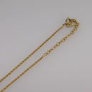 Christian Dior Necklace metal Gold Auth yk16358-6