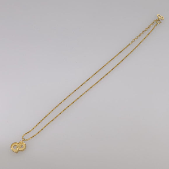 Christian Dior Necklace metal Gold Auth yk16358