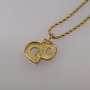Christian Dior Necklace metal Gold Auth yk16358-9
