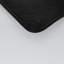 LOUIS VUITTON Monogram Shadow Pouch Leather Black LV Auth yk16360-16