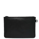 LOUIS VUITTON Monogram Shadow Pouch Leather Black LV Auth yk16360-13