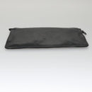 LOUIS VUITTON Monogram Shadow Pouch Leather Black LV Auth yk16360-6