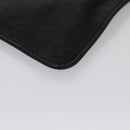 LOUIS VUITTON Monogram Shadow Pouch Leather Black LV Auth yk16360-14