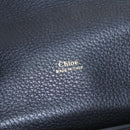 Chloe Small Day Abbey Hand Bag Leather 2way Black Auth yk16365AV-24