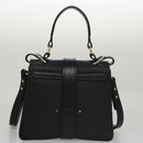 Chloe Small Day Abbey Hand Bag Leather 2way Black Auth yk16365AV-2