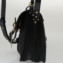 Chloe Small Day Abbey Hand Bag Leather 2way Black Auth yk16365AV-3