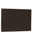 LOUIS VUITTON Monogram Document case Clutch Bag  LV Auth yk16368-1