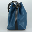 LOUIS VUITTON Epi Petit Noe Shoulder Bag Bicolor Black Blue M44152 Auth yk16375-4