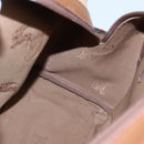 Burberrys Nova Check Hand Bag Canvas Beige Auth yk16410-18