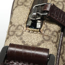 GUCCI GG Canvas Shoulder Bag Coated Canvas Beige Auth yk16428-9