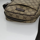 GUCCI GG Canvas Shoulder Bag Coated Canvas Beige Auth yk16428-6