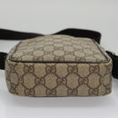 GUCCI GG Canvas Shoulder Bag Coated Canvas Beige Auth yk16428-5