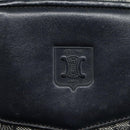 CELINE Macadam Canvas Shoulder Bag Coated Canvas Navy Auth yk16460-17