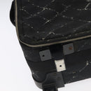 CHANEL New Travel Line Suitcase Nylon Black CC Auth yk16489-20