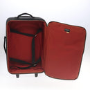 CHANEL New Travel Line Suitcase Nylon Black CC Auth yk16489-10