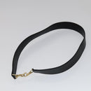 GUCCI Bamboo Hand Bag Leather 2way Black Gold Auth yk16493-20