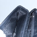 CHANEL Chain Camelia Shoulder Bag Velor Leather Black Silver CC Auth yk16500-26